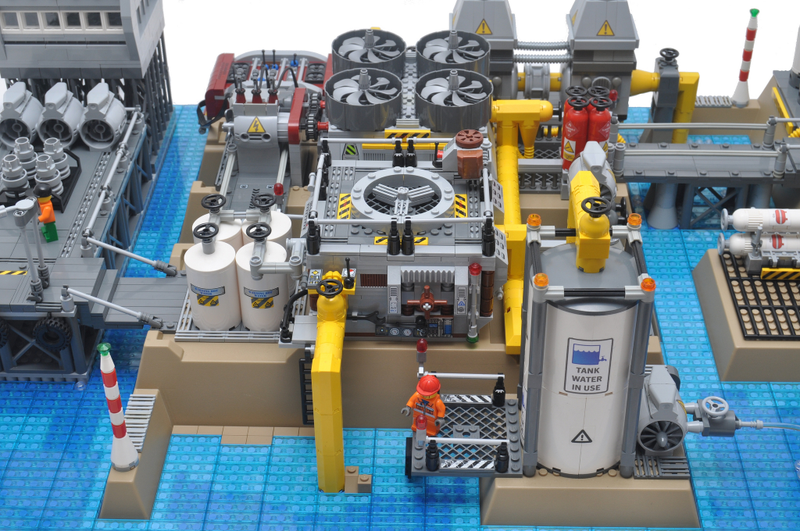 Illustration for article titled Until today, you never knew you wanted a LEGO desalination plant